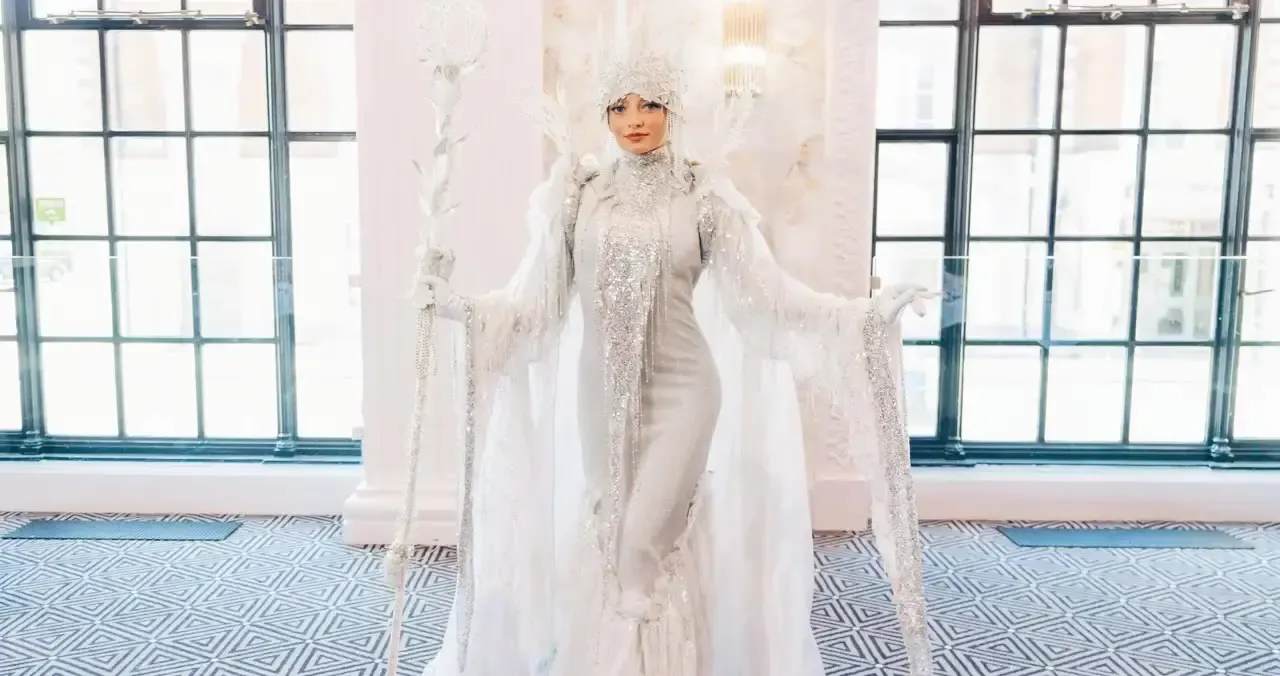 Ice queen statues showreel, real events
