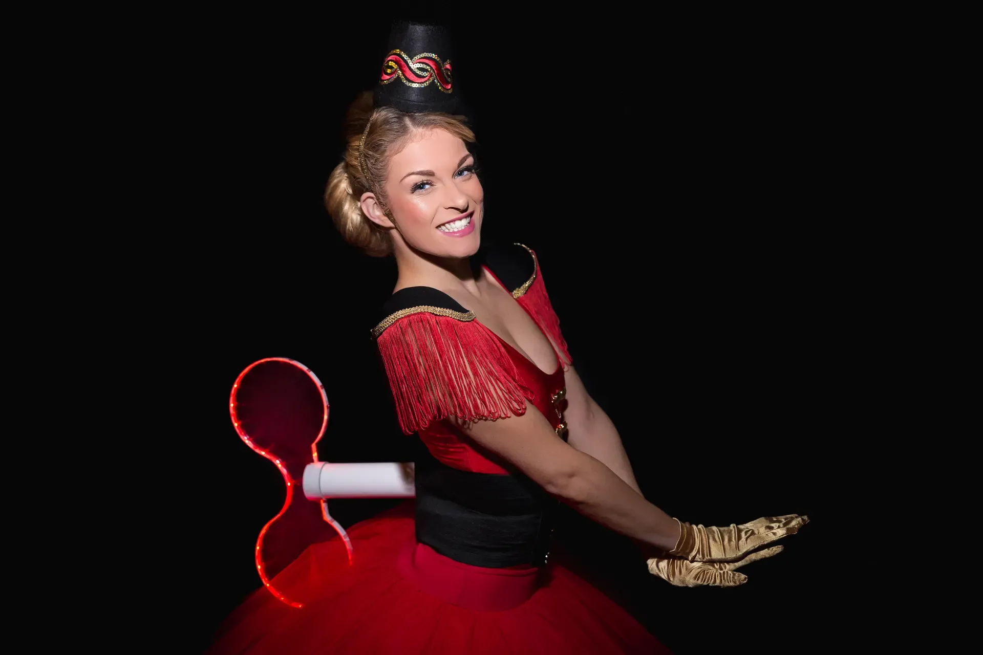 LED wind up Nutcracker doll: walkabout characters, christmas theme