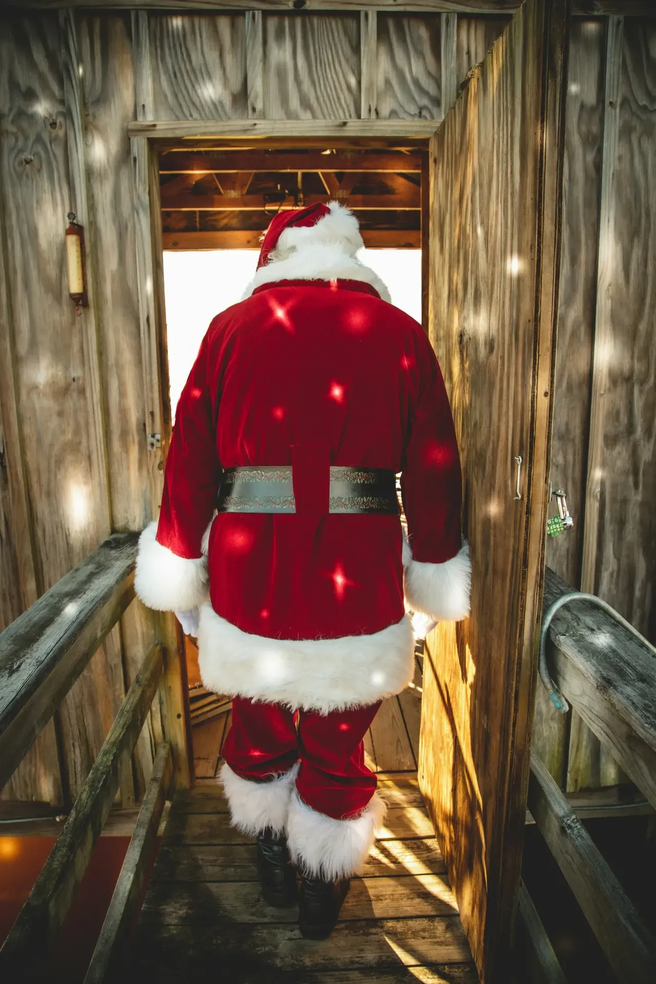 Santa and elves: santa & elves