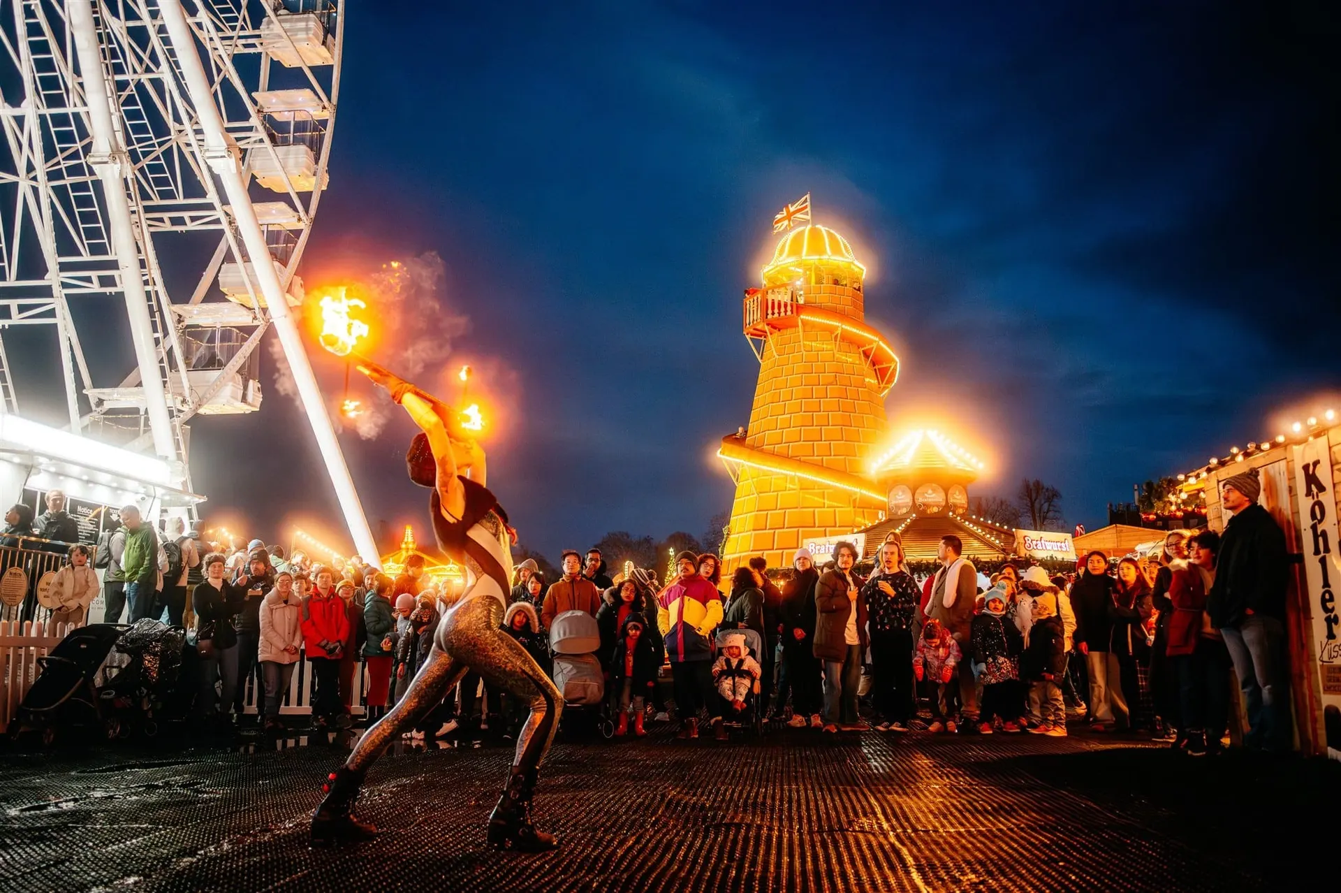 Fire Performers in Congleton