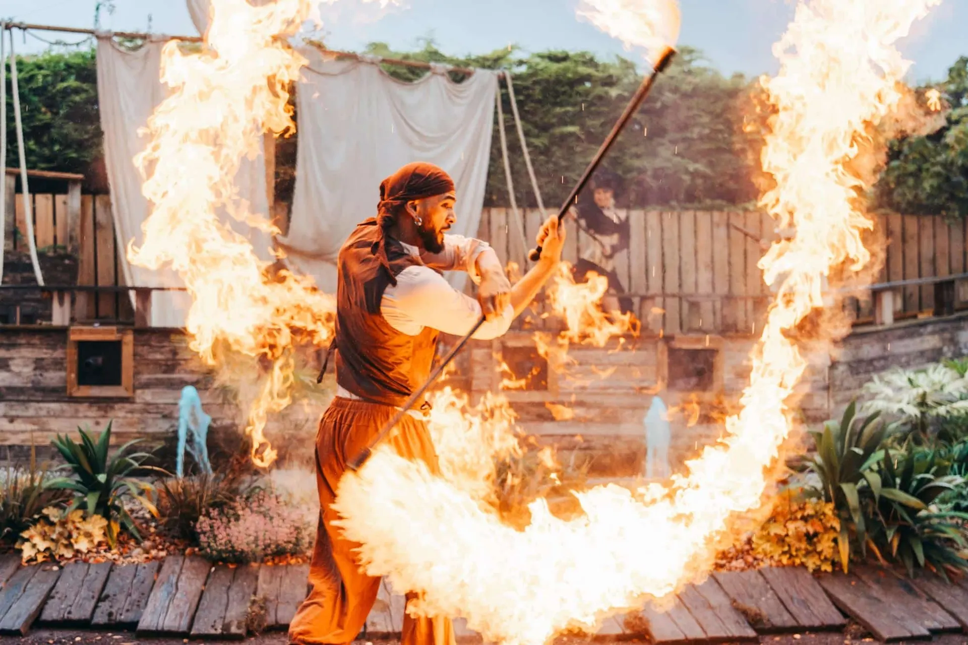 Fire Performers, Under The Sea theme