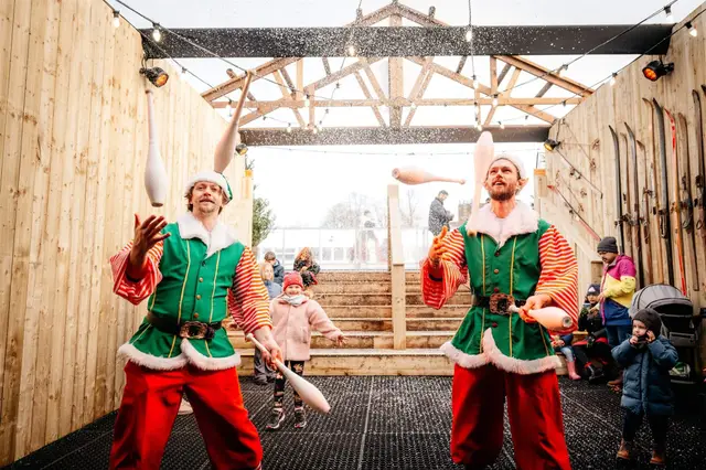 Santa & Elves, Christmas theme