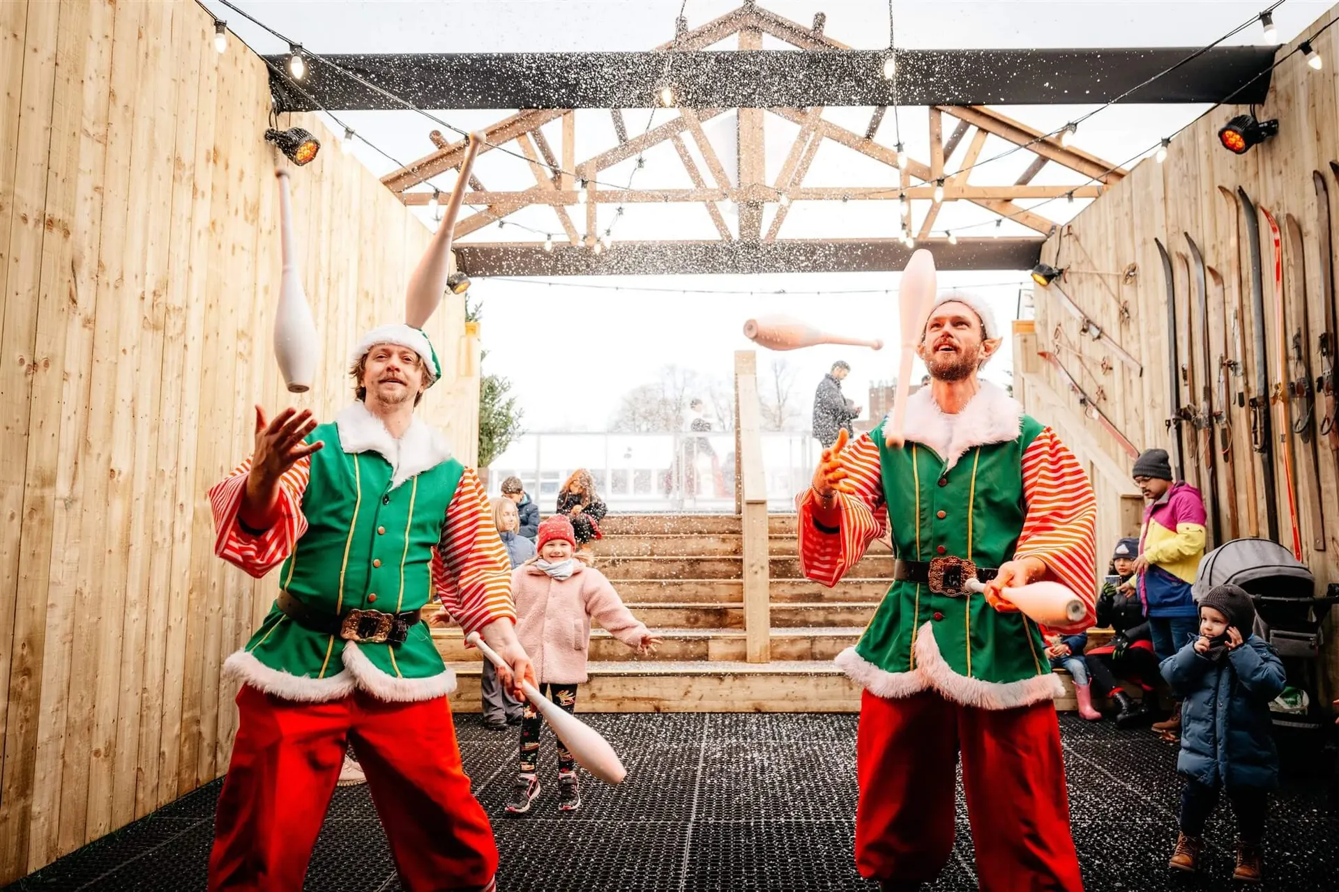 Santa & Elves, Christmas theme