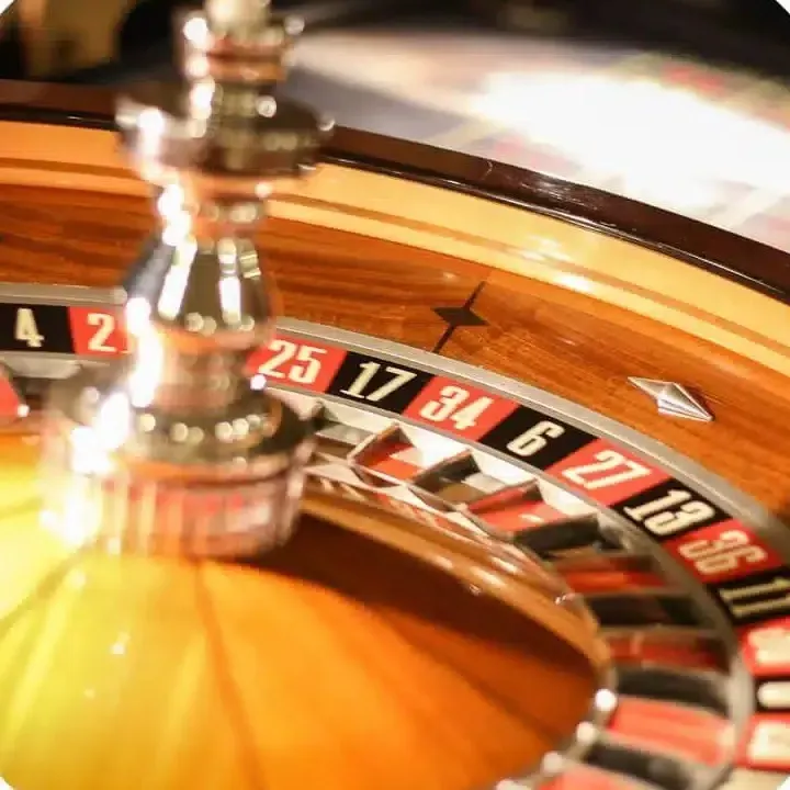 Fun casino tables at a corporate party